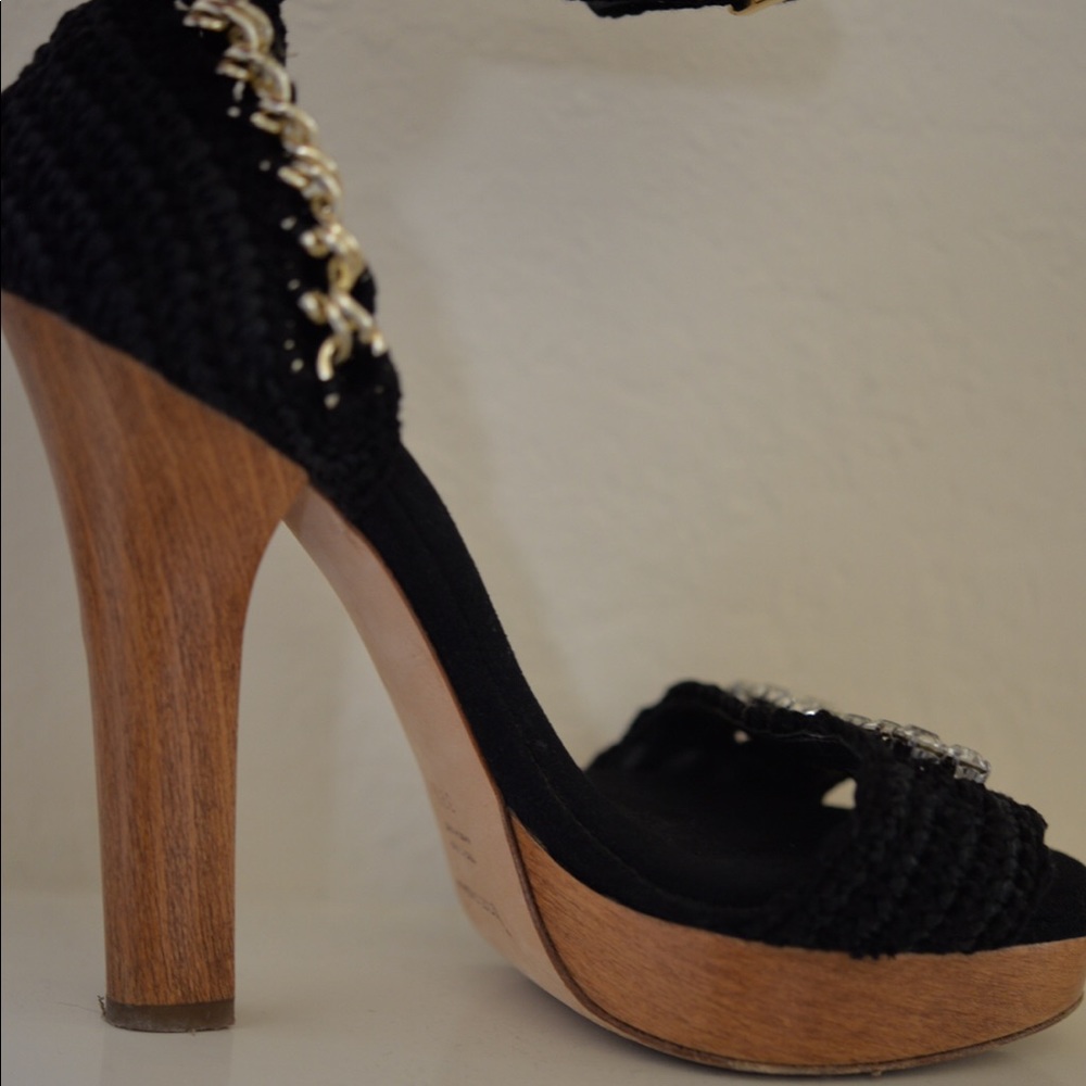Dolce&Gabbana Swarovski crystal platform heels - Picture 7 of 8